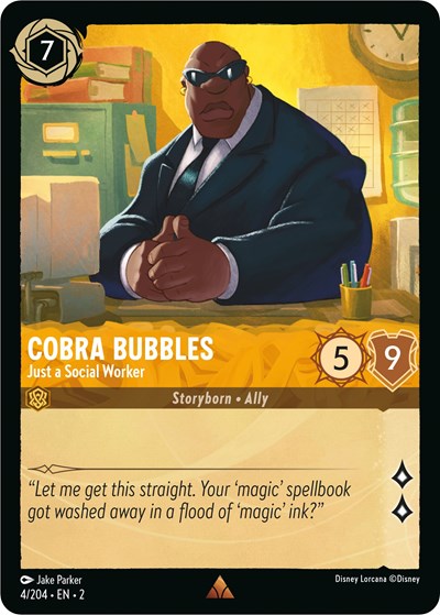 Cobra Bubbles - Just a Social Worker (Rise of the Floodborn)(2-004/204)(R)
