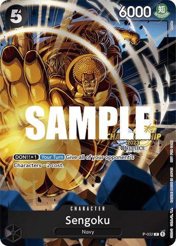 Sengoku [CS 2023 Event Pack] [Foil] (One Piece Promotion Cards)(P-032)(PR)