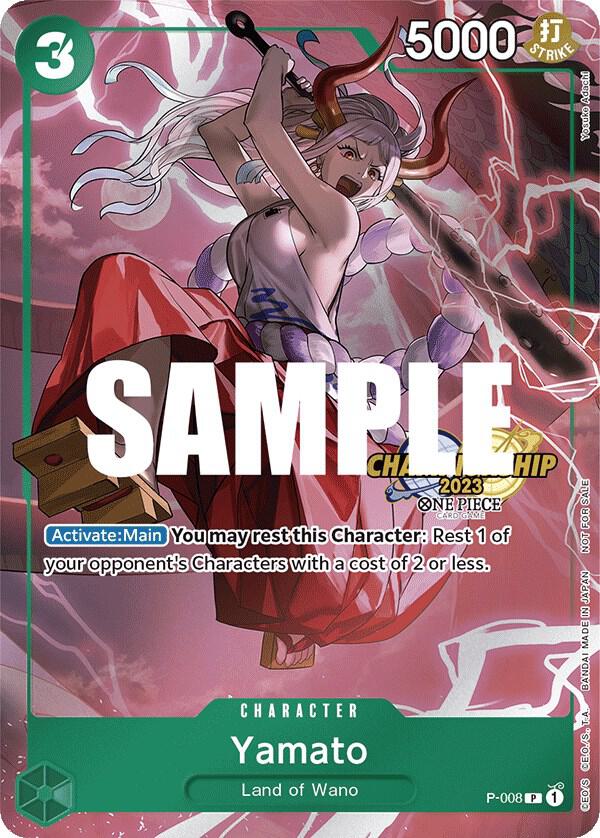 Yamato [CS 2023 Celebration Pack] [Foil] (One Piece Promotion Cards)(P-008)(PR)