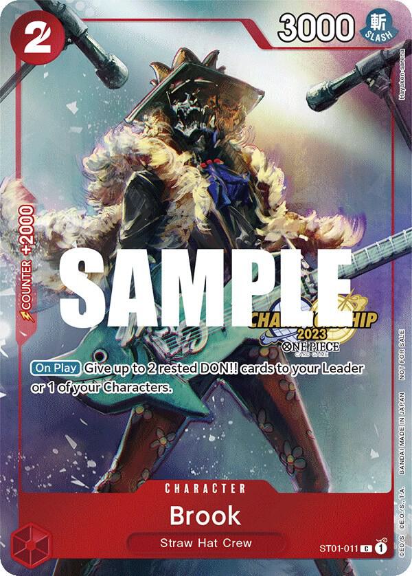Brook [CS 2023 Celebration Pack] [Foil] (One Piece Promotion Cards)(ST01-011)(C)