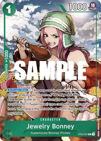 Jewelry Bonney [CS 2023 Celebration Pack] [Foil] (One Piece Promotion Cards)(ST02-007)(C)