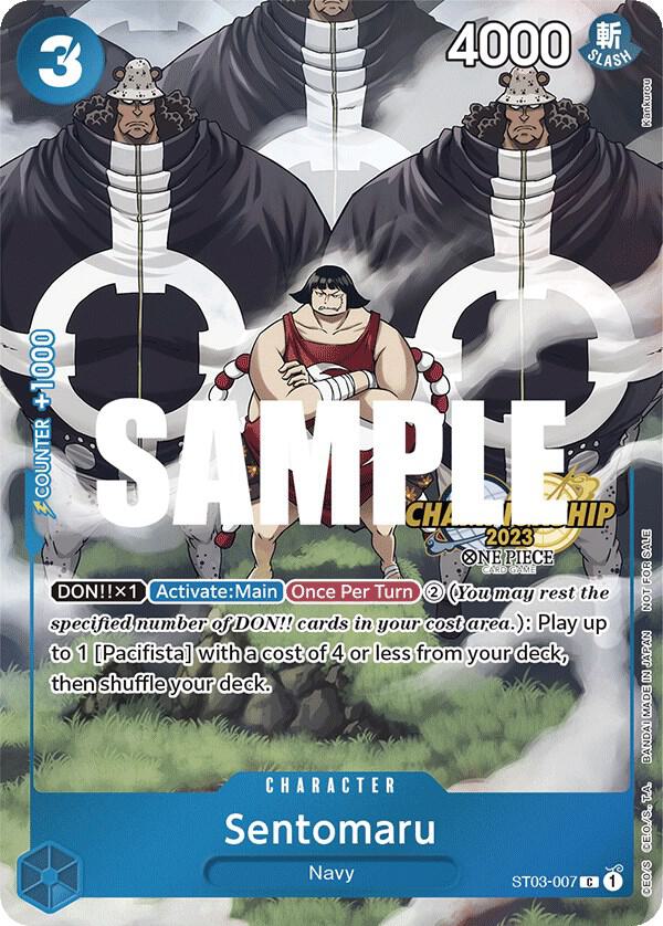Sentomaru [CS 2023 Celebration Pack] [Foil] (One Piece Promotion Cards)(ST03-007)(C)