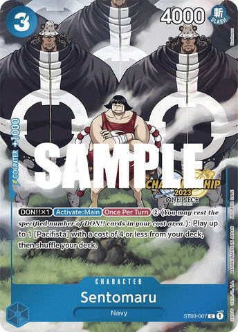 Sentomaru [CS 2023 Celebration Pack] [Foil] (One Piece Promotion Cards)(ST03-007)(C)
