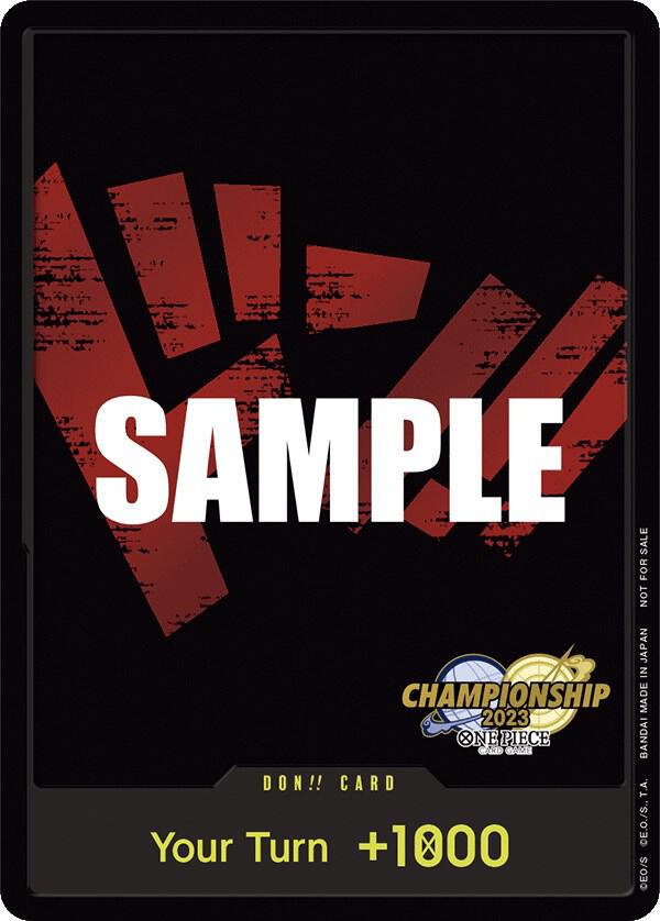 DON!! Card [CS 2023 Celebration Pack] [Foil] (One Piece Promotion Cards)(DON!!)