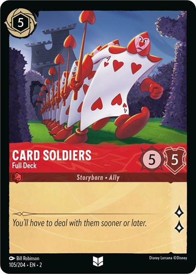 Card Soldiers - Full Deck (Rise of the Floodborn)(2-105/204)(U)