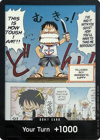 DON!! Card [Young Luffy] [Devil Fruits Collection Vol. 1] [Foil] (One Piece Promotion Cards)(DON!!)