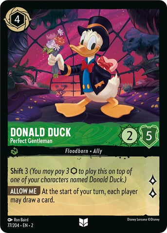 Donald Duck - Perfect Gentleman (Rise of the Floodborn)(2-077/204)(U)