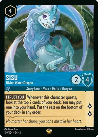 Sisu - Divine Water Dragon (Rise of the Floodborn)(2-159/204)(L)
