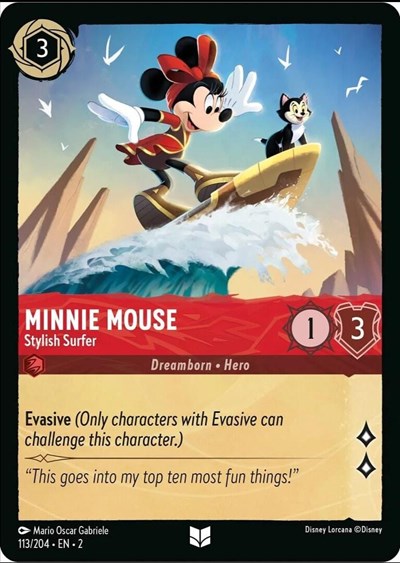 Minnie Mouse - Stylish Surfer (Rise of the Floodborn)(2-113/204)(U)