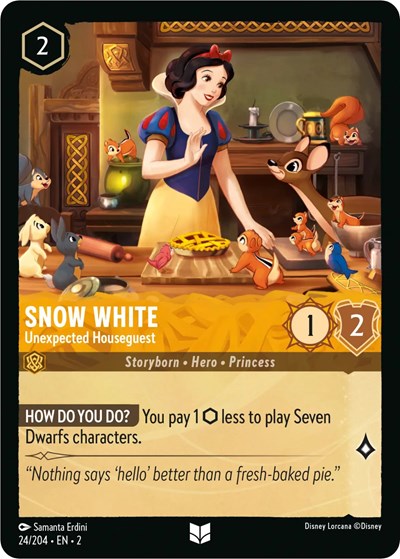 Snow White - Unexpected Houseguest (Rise of the Floodborn)(2-024/204)(U)