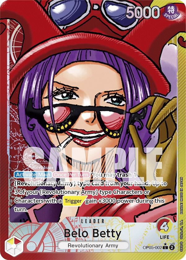 Belo Betty (002) - Alternate Art - Foil (Awakening of the New Era)(OP05-002)(L)