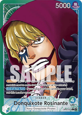 Donquixote Rosinante (022) - Alternate Art - Foil (Awakening of the New Era)(OP05-022)(L)