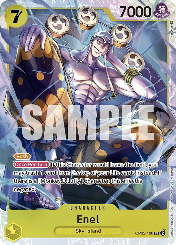 Enel (100) - Foil (Awakening of the New Era)(OP05-100)(SR)