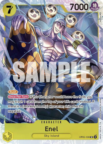 Enel (100) - Foil (Awakening of the New Era)(OP05-100)(SR)