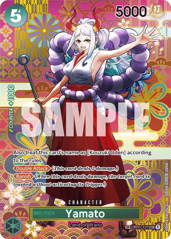 Yamato (SP) - Foil (Awakening of the New Era)(OP01-121)(SEC)