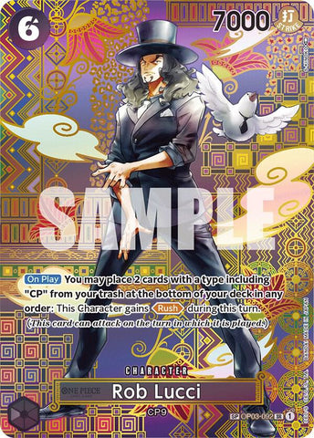 Rob Lucci (092) (SP) - Foil (Awakening of the New Era)(OP03-092)(SR)