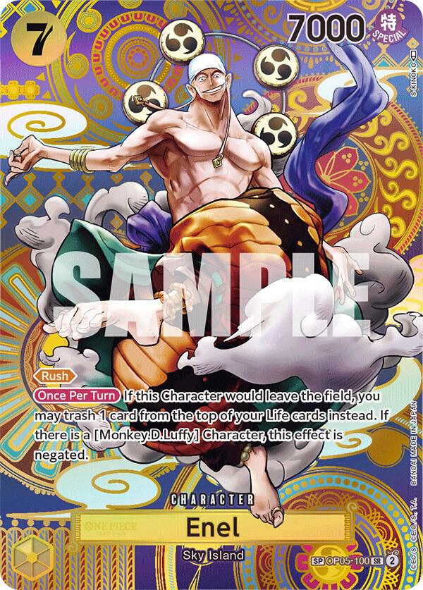 Enel (100) (SP) - Foil (Awakening of the New Era)(OP05-100)(SR)