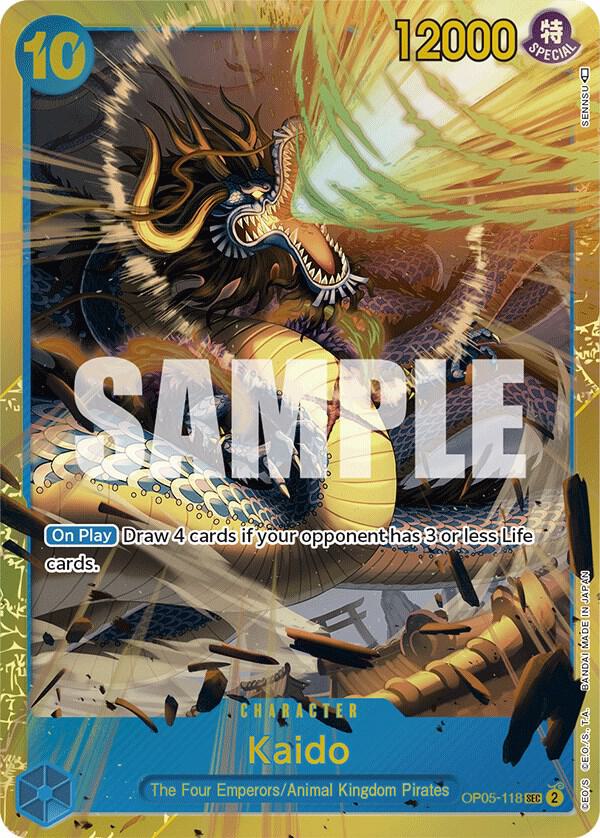 Kaido (118) - Foil (Awakening of the New Era)(OP05-118)(SEC)