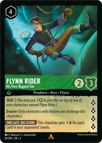 Flynn Rider - His Own Biggest Fan (Rise of the Floodborn)(2-082/204)(R)