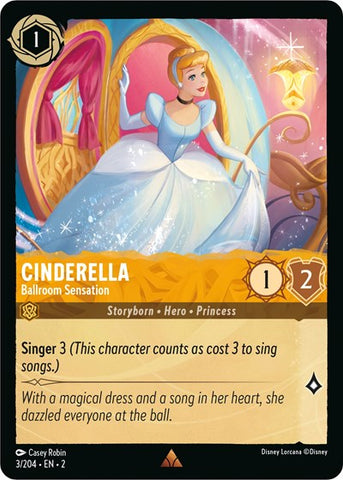 Cinderella - Ballroom Sensation - Cold Foil (Rise of the Floodborn)(2-003/204)(R)