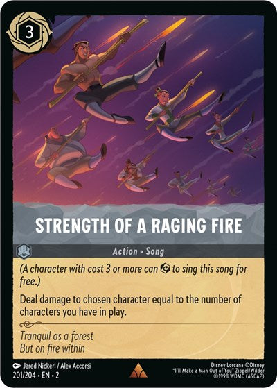 Strength of a Raging Fire (Rise of the Floodborn)(2-201/204)(R)