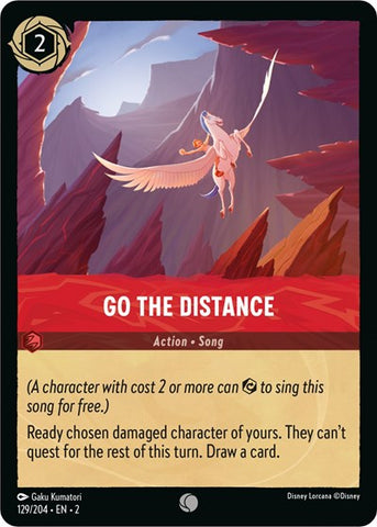Go the Distance - Cold Foil (Rise of the Floodborn)(2-129/204)(C)