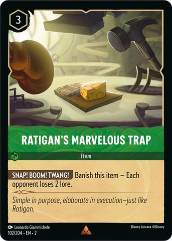 Ratigan's Marvelous Trap - Cold Foil (Rise of the Floodborn)(2-102/204)(R)