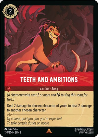Teeth and Ambitions (Rise of the Floodborn)(2-130/204)(R)