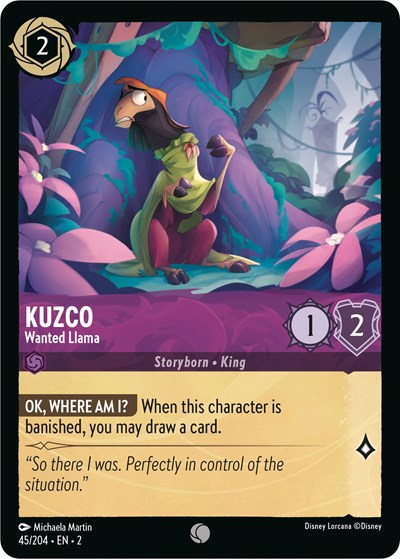 Kuzco - Wanted Llama (Rise of the Floodborn)(2-045/204)(C)