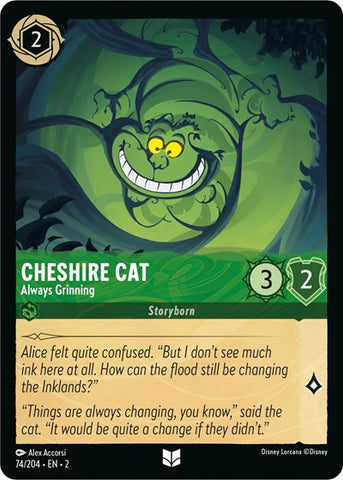 Cheshire Cat - Always Grinning (Rise of the Floodborn)(2-074/204)(U)