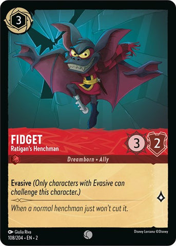 Fidget - Ratigan's Henchman - Cold Foil (Rise of the Floodborn)(2-108/204)(C)