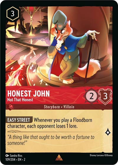 Honest John - Not That Honest (Rise of the Floodborn)(2-109/204)(R)