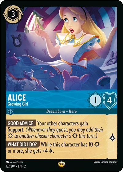 Alice - Growing Girl (Rise of the Floodborn)(2-137/204)(L)