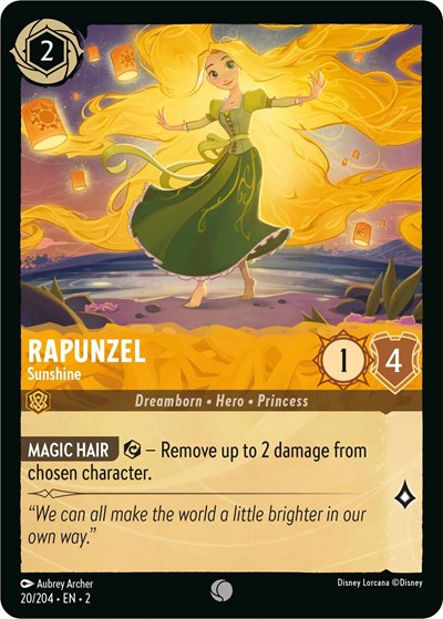 Rapunzel - Sunshine (Rise of the Floodborn)(2-020/204)(C)