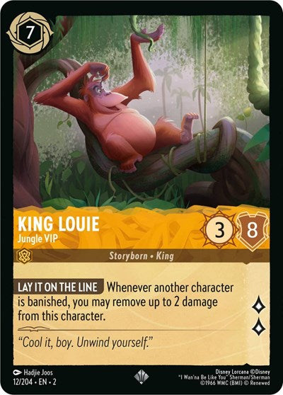 King Louie - Jungle VIP (Rise of the Floodborn)(2-012/204)(SR)