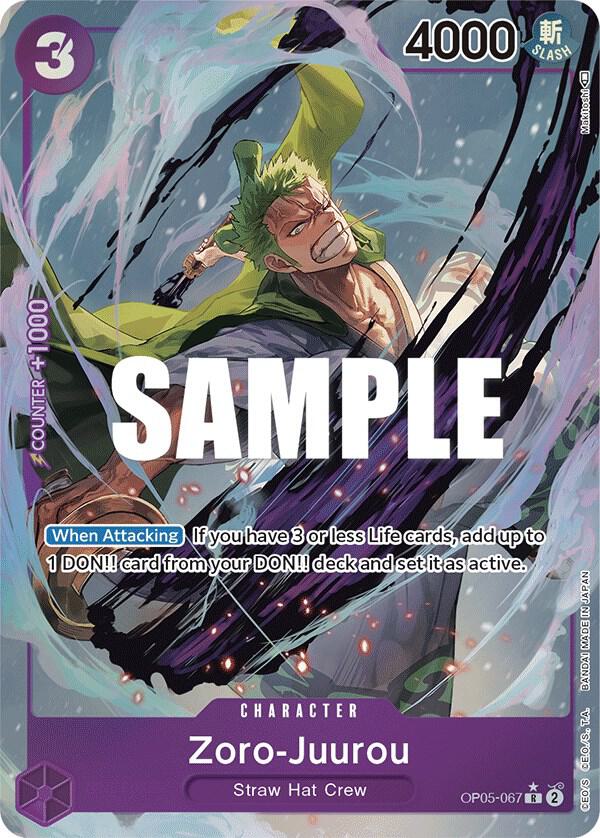 Zoro-Juurou - Alternate Art - Foil (Awakening of the New Era)(OP05-067)(R)
