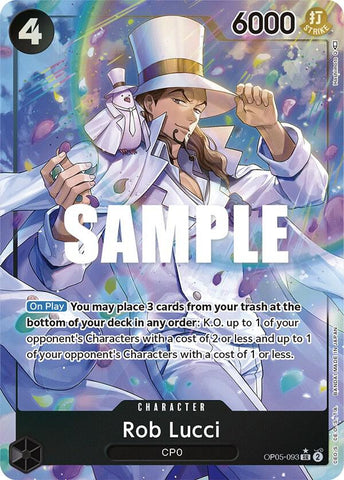 Rob Lucci (093) - Alternate Art - Foil (Awakening of the New Era)(OP05-093)(SR)
