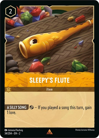 Sleepy's Flute - Cold Foil (Rise of the Floodborn)(2-034/204)(R)
