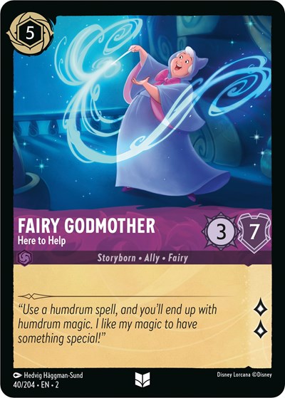 Fairy Godmother - Here to Help (Rise of the Floodborn)(2-040/204)(U)
