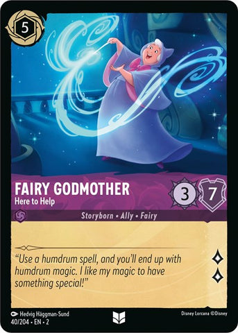 Fairy Godmother - Here to Help (Rise of the Floodborn)(2-040/204)(U)