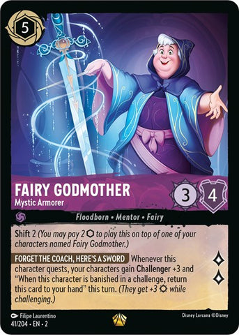 Fairy Godmother - Mystic Armorer - Cold Foil (Rise of the Floodborn)(2-041/204)(L)