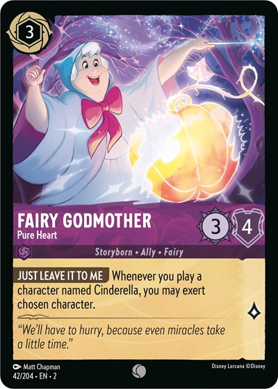 Fairy Godmother - Pure Heart - Cold Foil (Rise of the Floodborn)(2-042/204)(C)