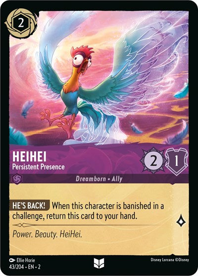HeiHei - Persistent Presence - Cold Foil (Rise of the Floodborn)(2-043/204)(U)