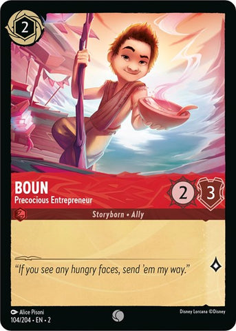 Boun - Precocious Entrepreneur (Rise of the Floodborn)(2-104/204)(C)