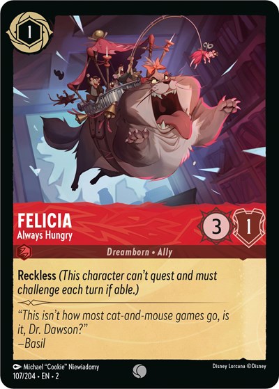 Felicia - Always Hungry - Cold Foil (Rise of the Floodborn)(2-107/204)(C)