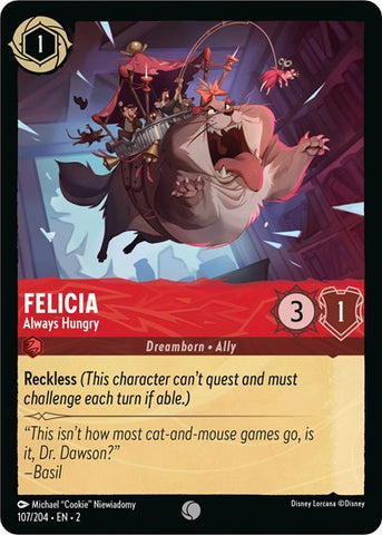 Felicia - Always Hungry (Rise of the Floodborn)(2-107/204)(C)