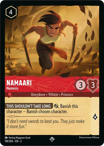 Namaari - Nemesis (Rise of the Floodborn)(2-118/204)(SR)