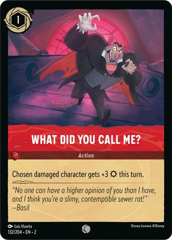 What Did You Call Me? - Cold Foil (Rise of the Floodborn)(2-132/204)(C)