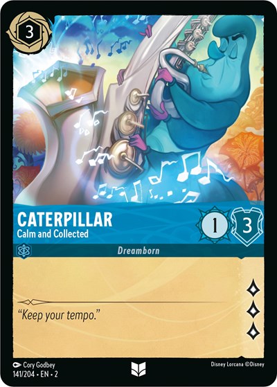 Caterpillar - Calm and Collected - Cold Foil (Rise of the Floodborn)(2-141/204)(U)