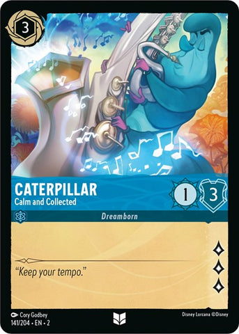 Caterpillar - Calm and Collected - Cold Foil (Rise of the Floodborn)(2-141/204)(U)